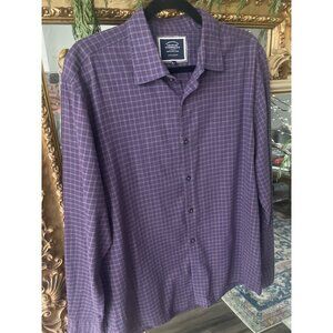 Charles Tyrwhitt London Button-Down Collar Brushed Flannel Slim Fit Shirt - SZ L